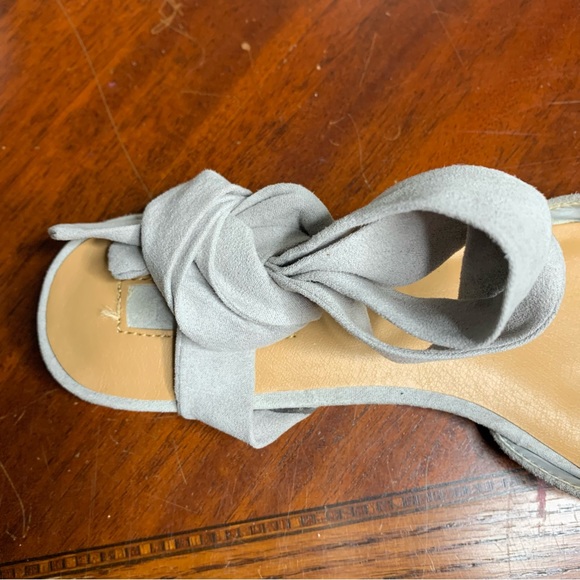 Forever 21 Faux Suede Pointy Ankle Wrap Flats - Picture 9 of 9